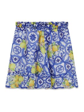 Guess Kids Guess Kids Kalhoty z materiálu 181318 Barevná Regular Fit