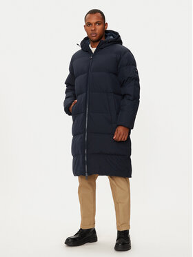Tommy Hilfiger Tommy Hilfiger Kurtka puchowa MW0MW37368 Granatowy Regular Fit