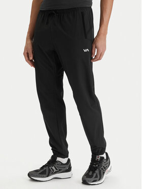 RVCA RVCA Spodnie dresowe Yogger II AVYNP00109 Czarny Slim Fit