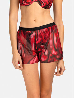 Miss Lou Miss Lou Shorts da mare O-SI1-BRD Bordeaux