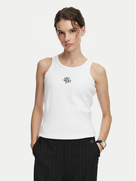 Beverly Hills Polo Club Beverly Hills Polo Club Top P-SS26W-TK550000 Bílá Regular Fit