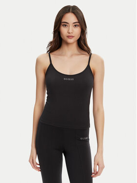Guess Guess Top V5RP09 KCD02 Schwarz Regular Fit
