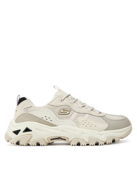Skechers Skechers Buty na siłownię Skechers D'Lites Hiker Beżowy