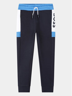 Boss Boss Spodnie dresowe J24861 M Granatowy Regular Fit