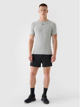 4F 4F Športové kraťasy 4FWAW24TFSHM633-22S Čierna Regular Fit