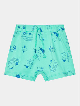 United Colors Of Benetton Шорти з тканини 30HPAF011 Бірюзовий Regular Fit