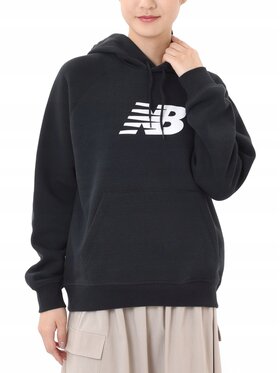 New Balance New Balance Bluza WT43524BK Czarny Standard Fit