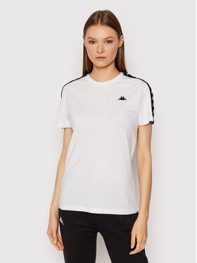 Kappa Kappa T-Shirt 310020 Biały Regular Fit