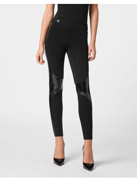 PHILIPP PLEIN PHILIPP PLEIN Legíny 2431 Černá Skin Tight Fit