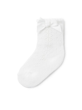 Mayoral Mayoral Hohe Kindersocken 9714 Écru