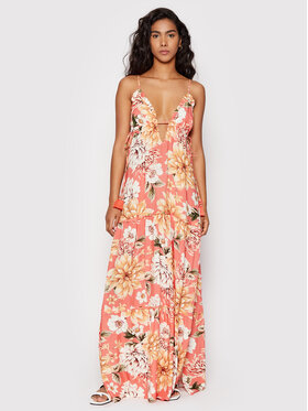 Maaji Maaji Лятна рокля 1755CLD601 Оранжев Regular Fit