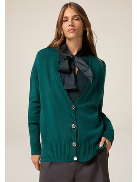 Oltre Oltre Maglione M044E002030N015 Verde Regular Fit