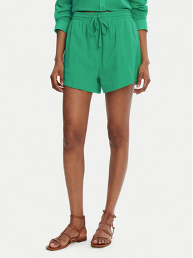 Seafolly Seafolly Auduma šorti Crinkle 55429-SH Zaļš Regular Fit