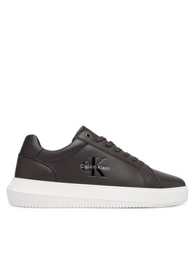 Calvin Klein Calvin Klein Sneakers Chunky Cupsole Mono Lth YM0YM01317 Braun