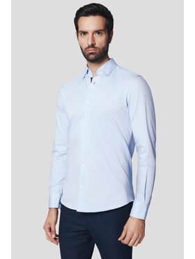 Lancerto Lancerto Koszula Lorena KO073224000007 Niebieski Slim Fit