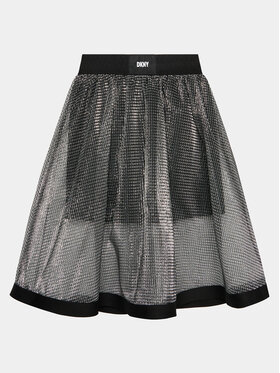 DKNY DKNY Svārki D33618 S Pelēks Regular Fit