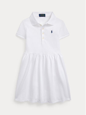 Polo Ralph Lauren Polo Ralph Lauren Rochie de zi 312934961001 Alb Regular Fit