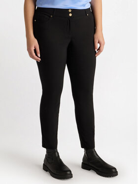 Fiorella Rubino Fiorella Rubino Pantaloni di tessuto P128L002050N033 Nero Skin Fit