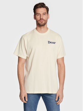 Deus Ex Machina Deus Ex Machina T-Shirt Slow Burn DMF221337B Beige Boxy Fit