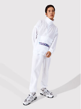 Togoshi Togoshi Спортивні штани Unisex TG22-SPU001 Білий Relaxed Fit