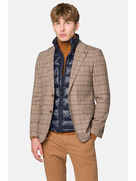 Lancerto Lancerto Marynarka Amberley MA131223000021 Beżowy Slim Fit