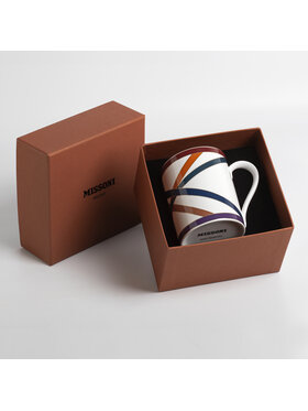 Missoni Home Missoni Home Kubek Nastri Multicolor Biały