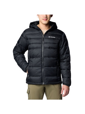 Columbia Columbia Kurtka przejściowa Columbia Buck Butte II Insulated Hooded Jacket Czarny Regular Fit