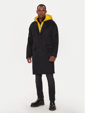 Richmond X Richmond X Μάλλινο παλτό Gliano UMA24089CP Μαύρο Regular Fit