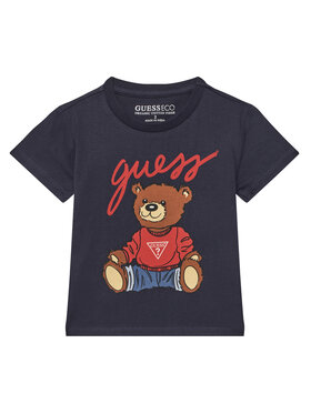 Guess Guess T-Shirt H4BT01 I3Z14 Dunkelblau Regular Fit