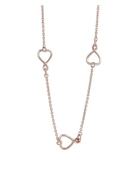 Guess Guess Naszyjnik UBN61057 Różowe złoto