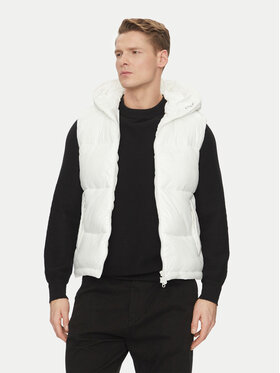 Save The Duck Save The Duck Vestă D80296M LUCK19 Alb Regular Fit