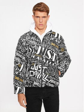 Just Cavalli Just Cavalli Daunenjacke 75OAUD18 Schwarz Regular Fit