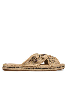 Tommy Hilfiger Tommy Hilfiger Klapki Raffia TH FW0FW09139 Beżowy
