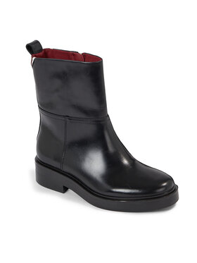 Tommy Hilfiger Tommy Hilfiger Stiefeletten Cool Elevated Ankle Bootie FW0FW07487 Schwarz