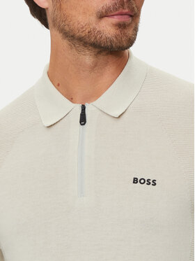 Boss Džemper Momentum 50520604 Bež Slim Fit