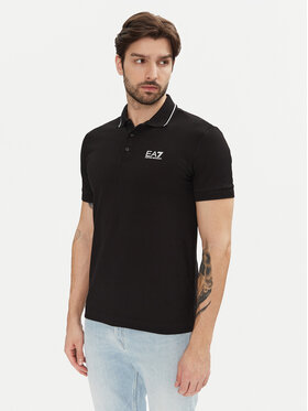 EA7 Emporio Armani EA7 Emporio Armani Polo 8NPF16 PJVUZ 1200 Nero Slim Fit