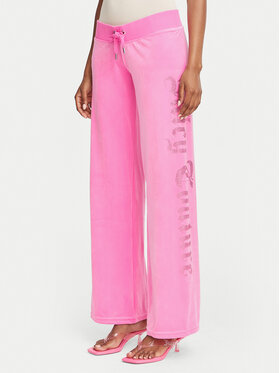 Juicy Couture Juicy Couture Spodnji del trenirke Old Gothic JCWBJ226334 Roza Regular Fit