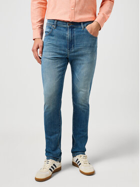Wrangler Wrangler Jeansy LARSTON Niebieski Slim Fit
