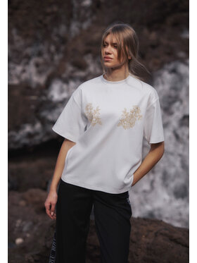BIZUU BIZUU T-Shirt FANYA Biały Standard Fit