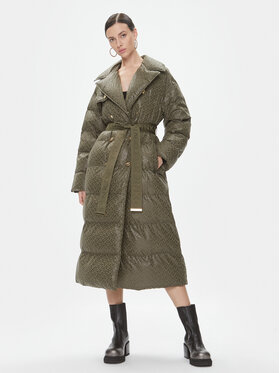 Pinko Pinko Vatovaná bunda Toner 101640 A126 Zelená Regular Fit