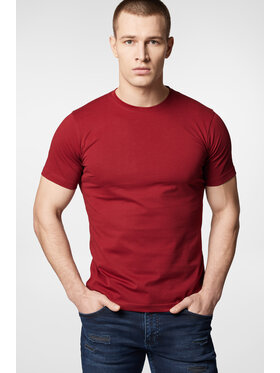 Próchnik Próchnik T-Shirt PM6 TS073124000034 Bordowy Regular Fit