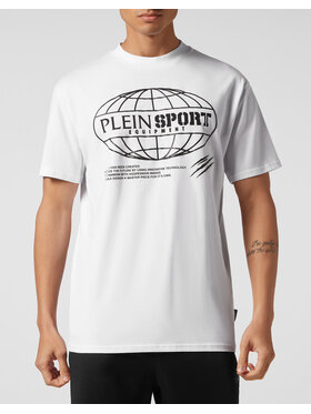 Plein Sport Plein Sport Tričko 2127 Biela Regular Fit