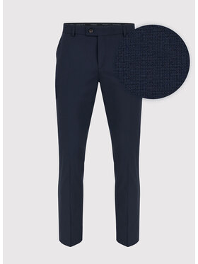 Pako Lorente Pako Lorente Spodnie garniturowe P000B-6G-166 Granatowy Slim Fit