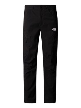 The North Face The North Face Spodnie materiałowe Exploration Reg Tapered Pant Czarny Regular Fit