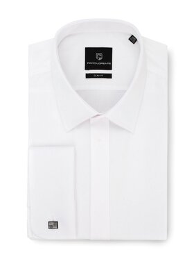 Pako Lorente Pako Lorente Koszula P000B-1X-407 Biały Slim Fit