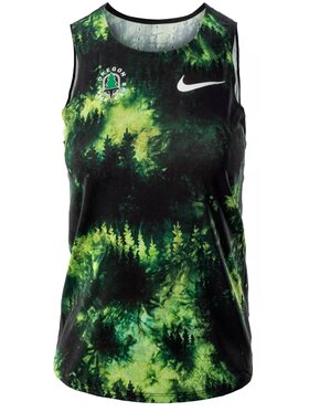 Nike Nike Top Oregon TC Aeroswift Single Zielony Regular Fit