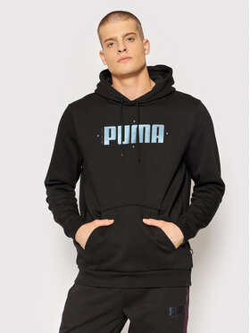 Puma Puma Majica dugih rukava Cyber Graphic 848174 Crna Regular Fit