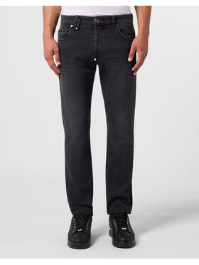 PHILIPP PLEIN PHILIPP PLEIN Jeansy 30579 Czarny Straight Leg