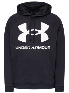 Under Armour Jopa Ua Rival Fleece Big Logo 1357093 Črna Loose Fit