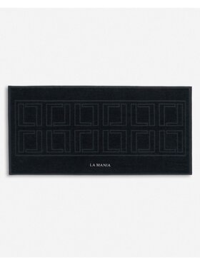 La Mania La Mania Dywanik łazienkowy Mono Mania Premium 50x100 Czarny